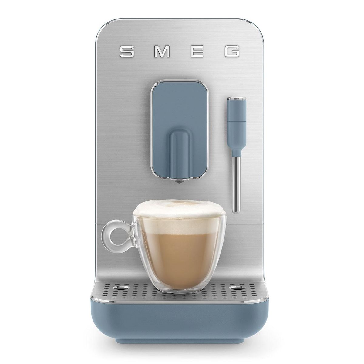SMEG Expresso broyeur bleu - BCC12SBMEU