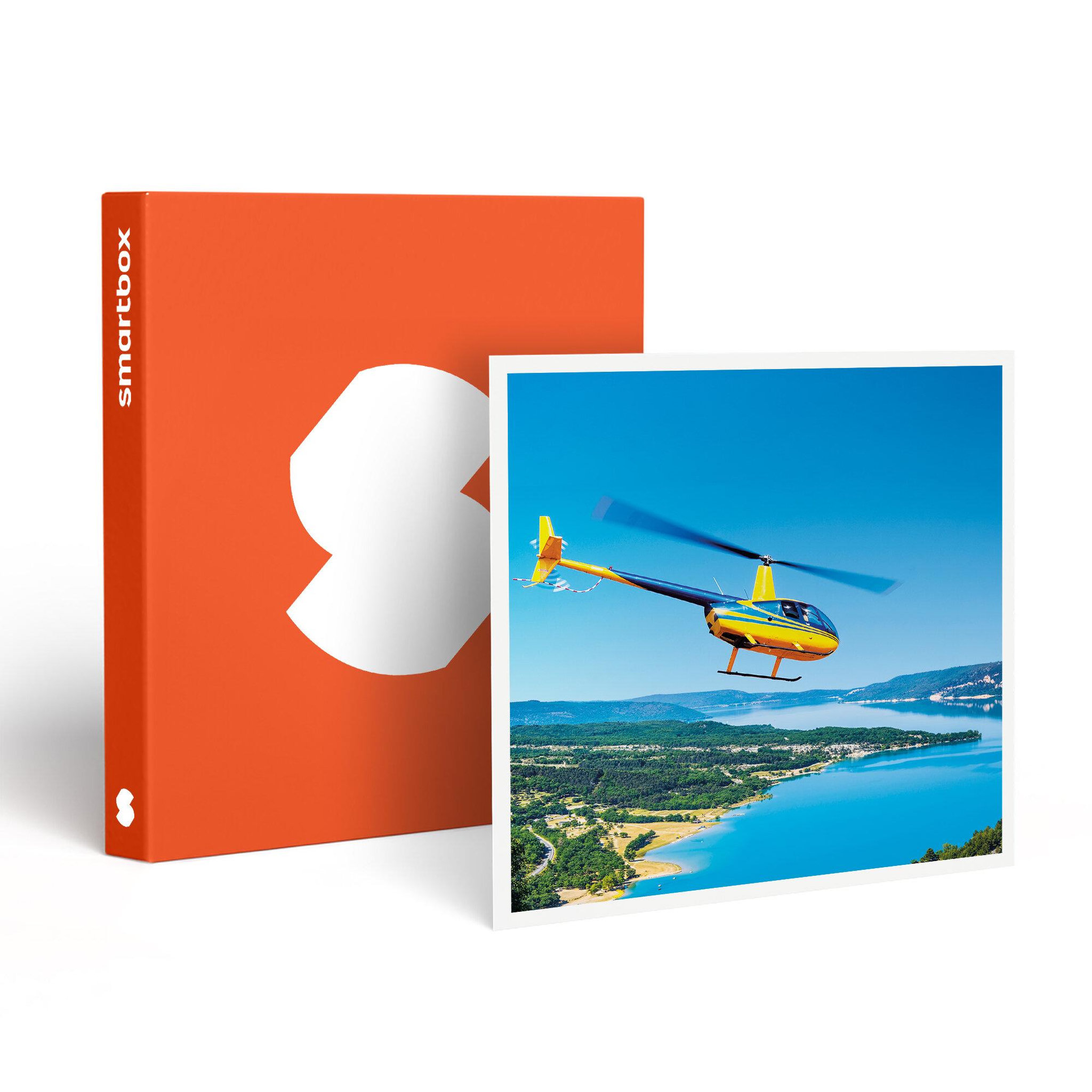 Smartbox Vol en hélicoptère pour 1 à 3 personnes en france ou en europe - coffret cadeau sport & aventure