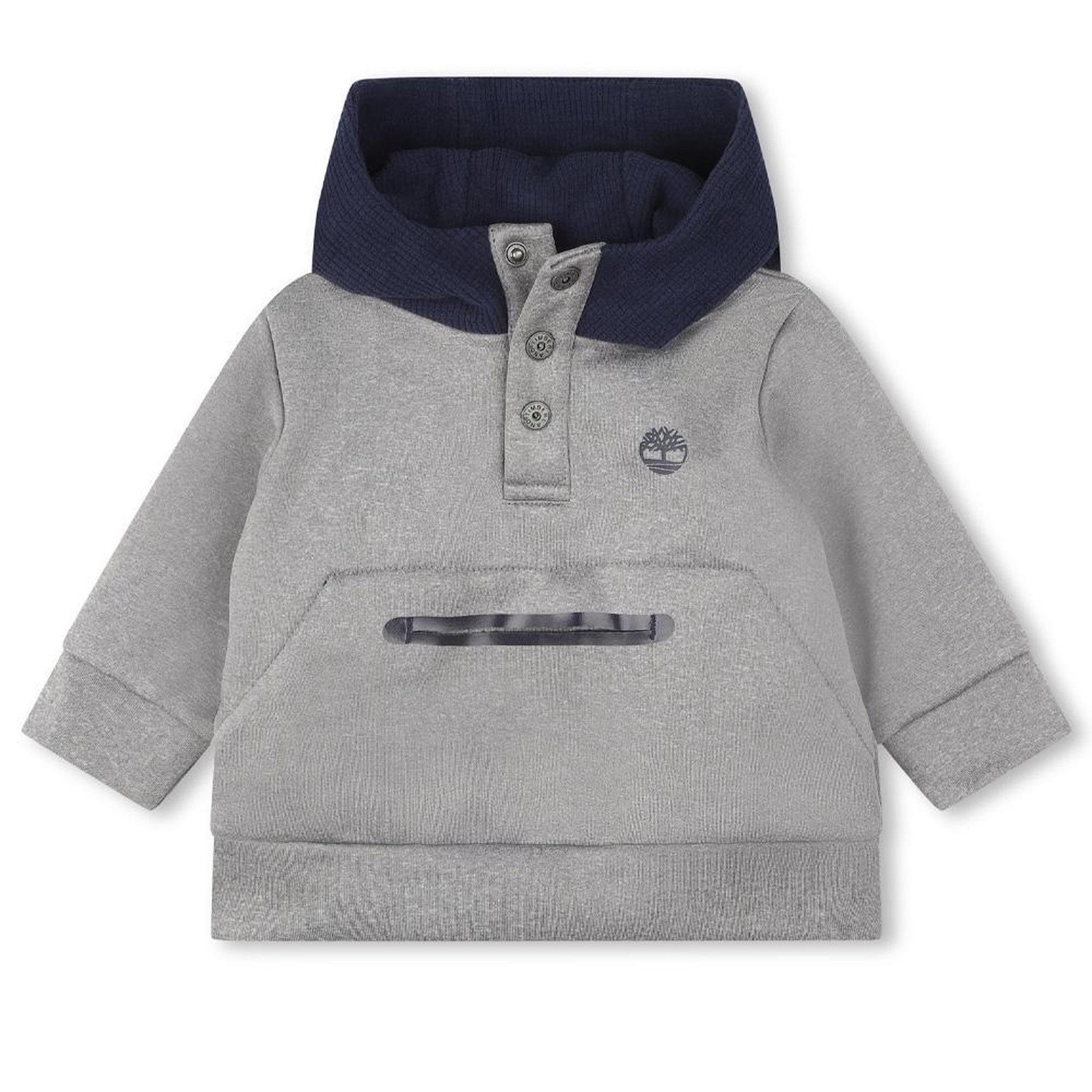 TIMBERLAND Sweat Gris Bébé Timberland T60016. Coloris disponibles : Gris