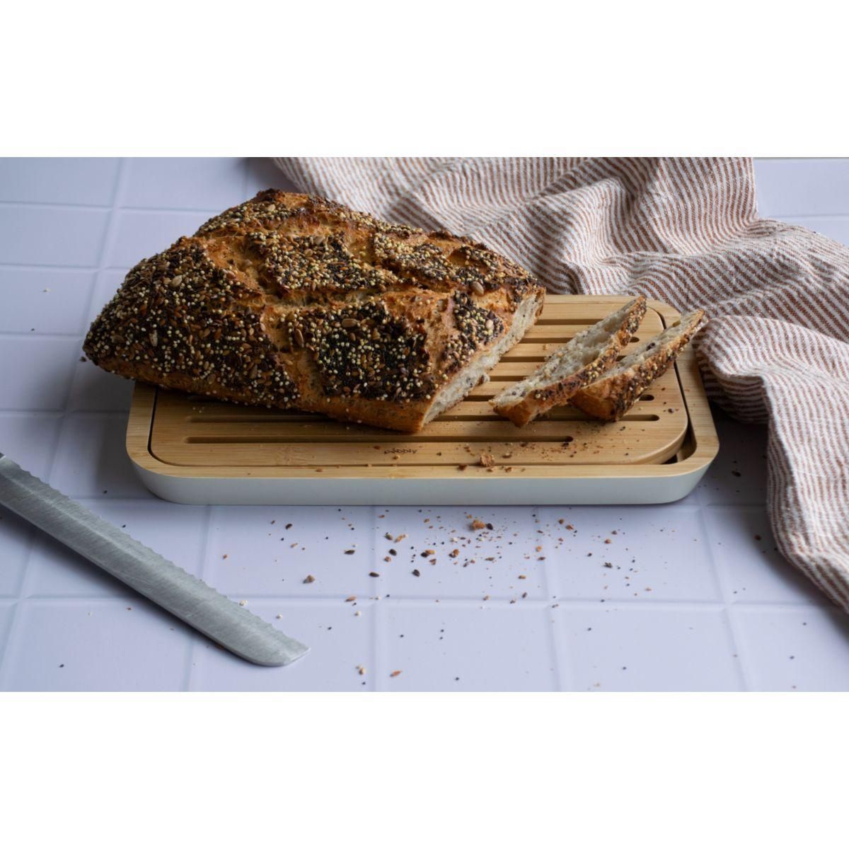 PEBBLY Planche à pain crème