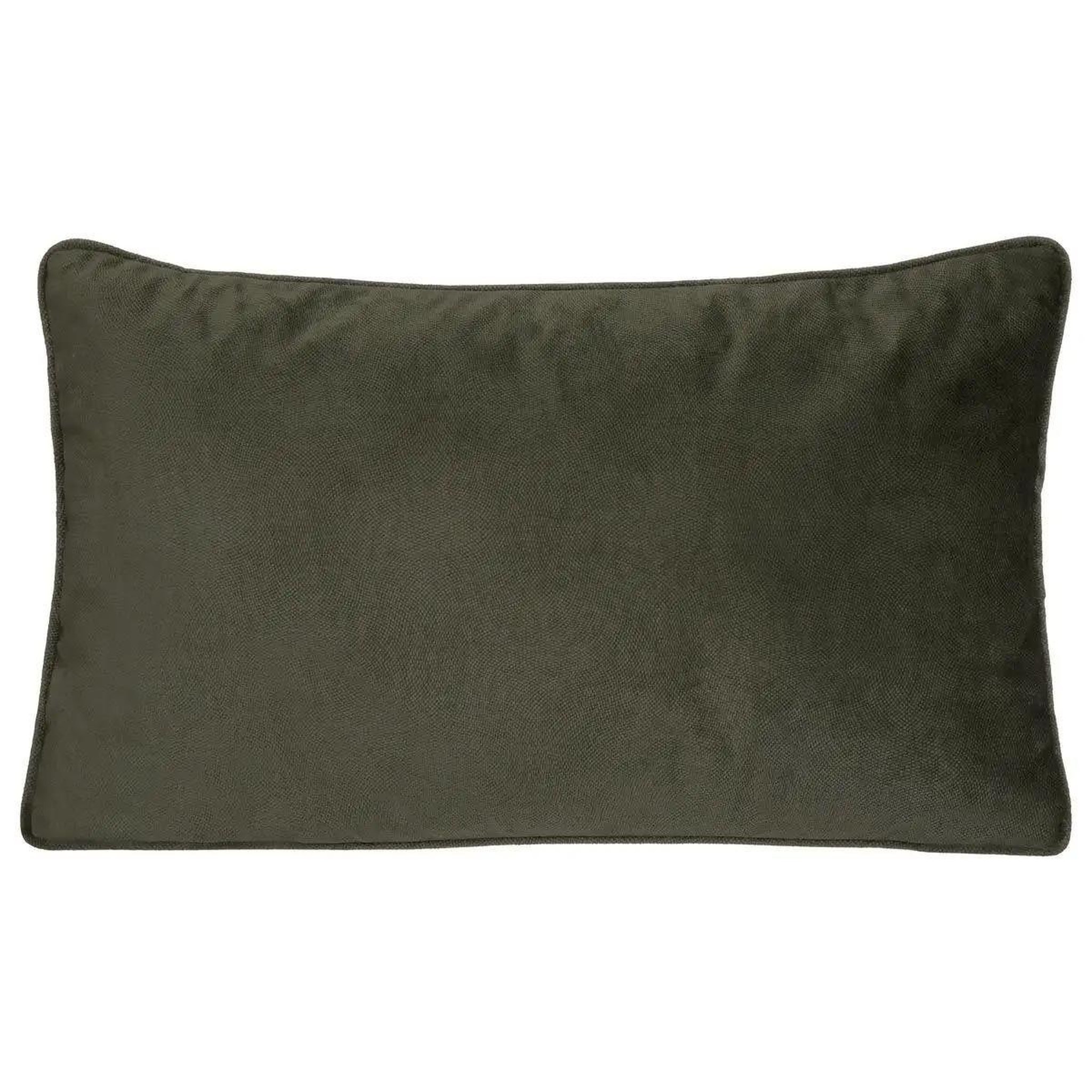 ATMOSPHERA Coussin déhoussable  lilou  50x30cm vert kaki