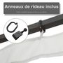 Voir la diapositive 4 : OUTSUNNY Moustiquaires pour tonnelle barnum pavillon de jardin 3 x 4 m - lot de 4 moustiquaires zippées + crochets d'attaches - polyester nylon