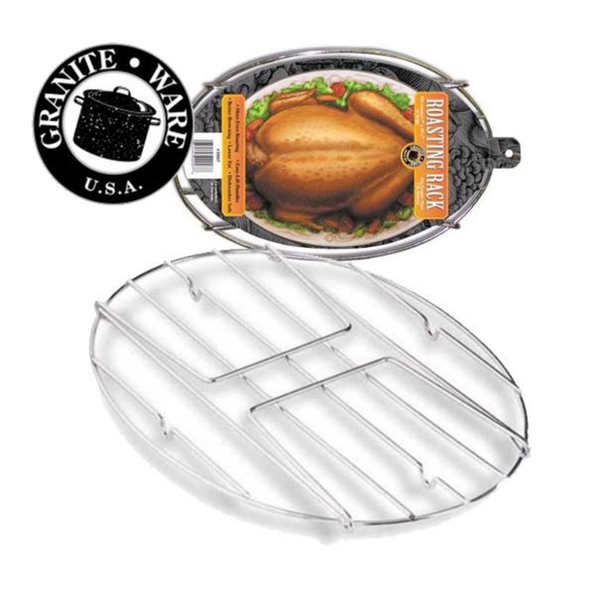 Warmcook Grille acier nickelé pour roaster 46cm - 002005