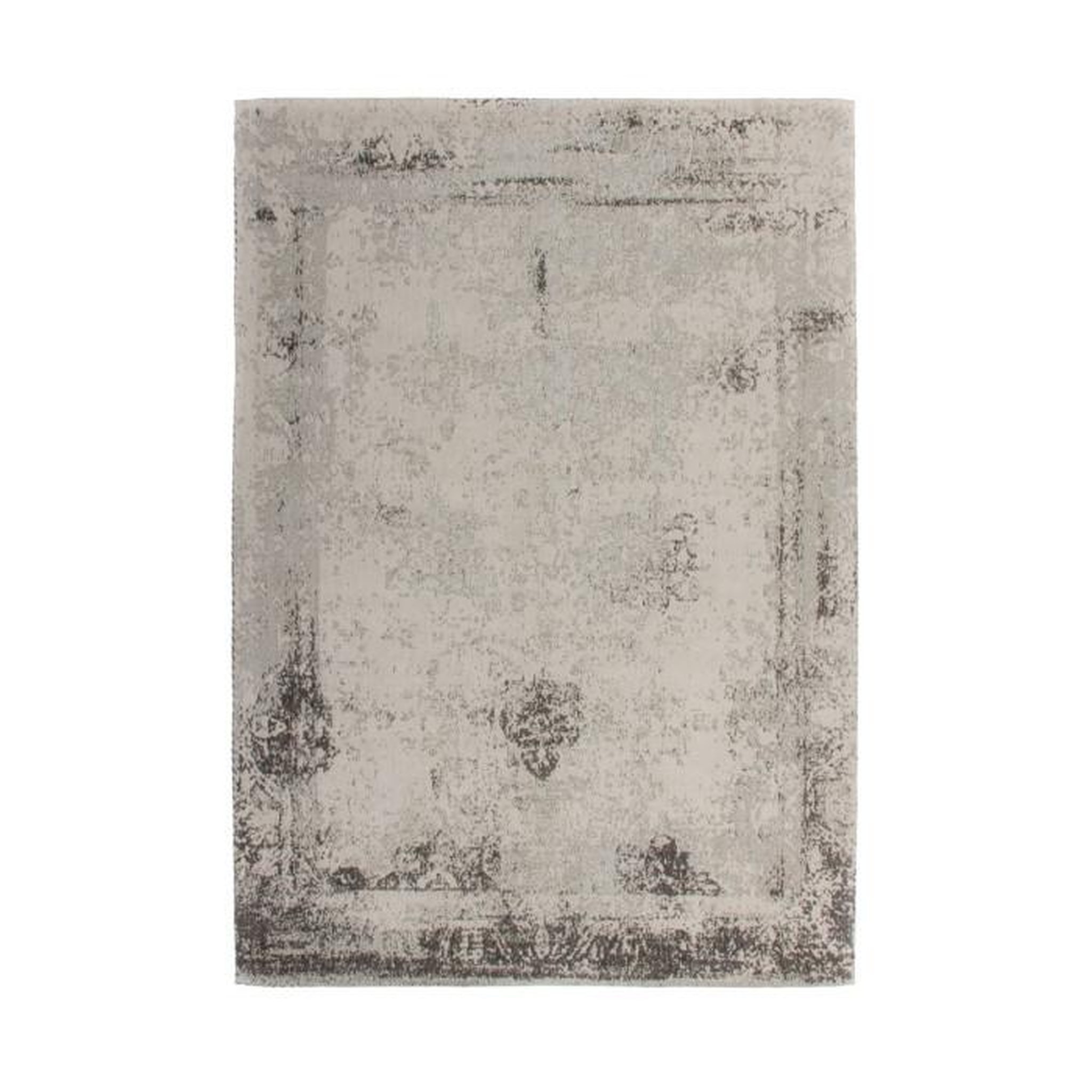 Paris Prix Tapis Vintage Tissé  Nostalgia  Anthracite. Coloris disponibles : Gris