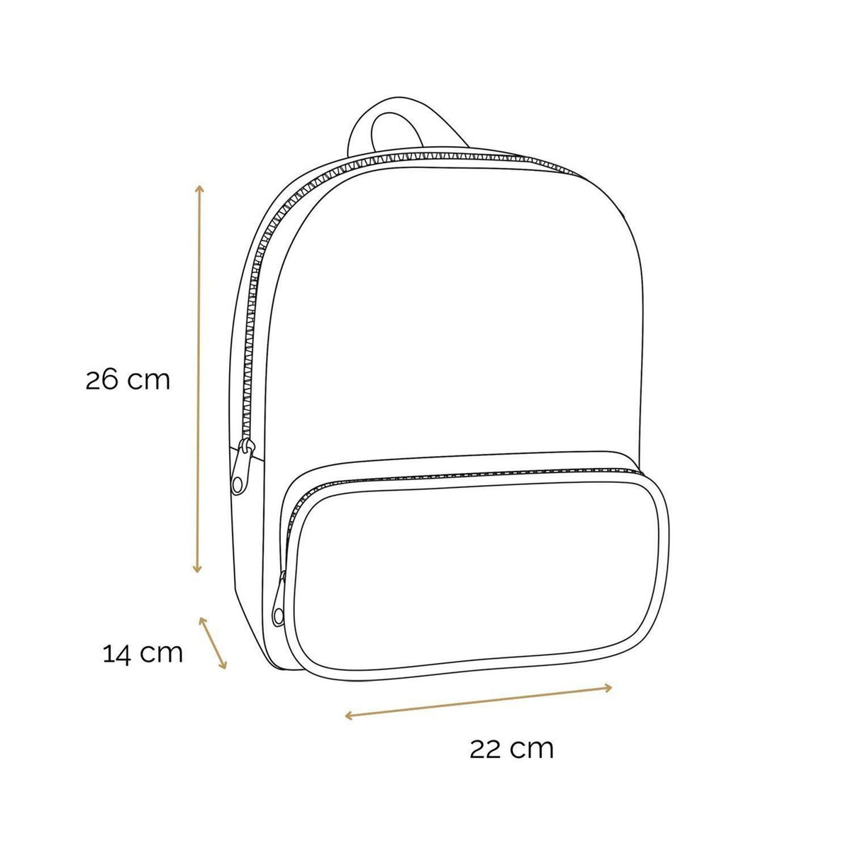 Bagtrotter BAGTROTTER Sac à dos gouter 26 cm maternelle Kids Rose Chiot