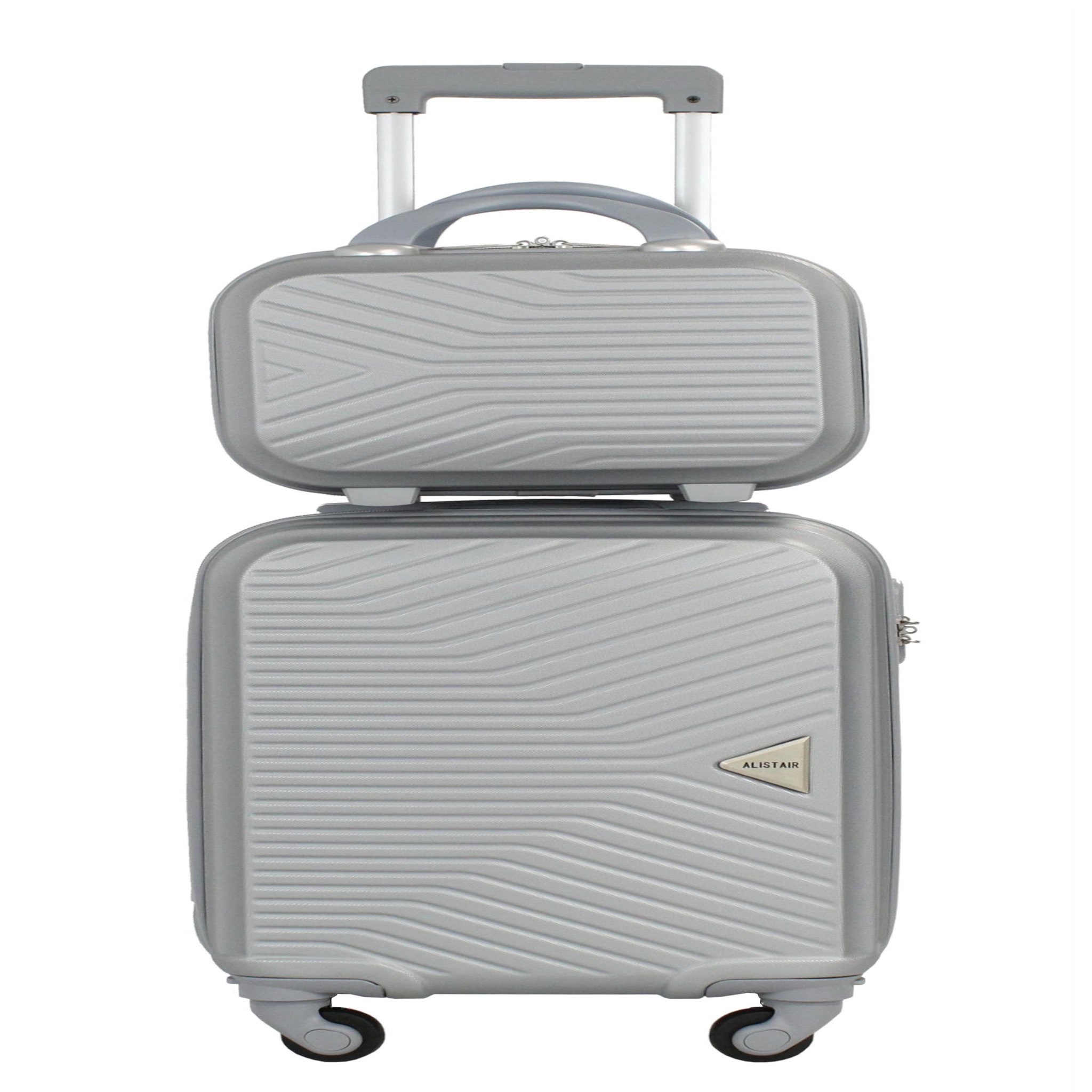 Voir la diapositive 1 : Alistair Valise Cabine 50 cm et Vanity XS Alistair - Collection Iron - 4 roues - ABS ultra résistant