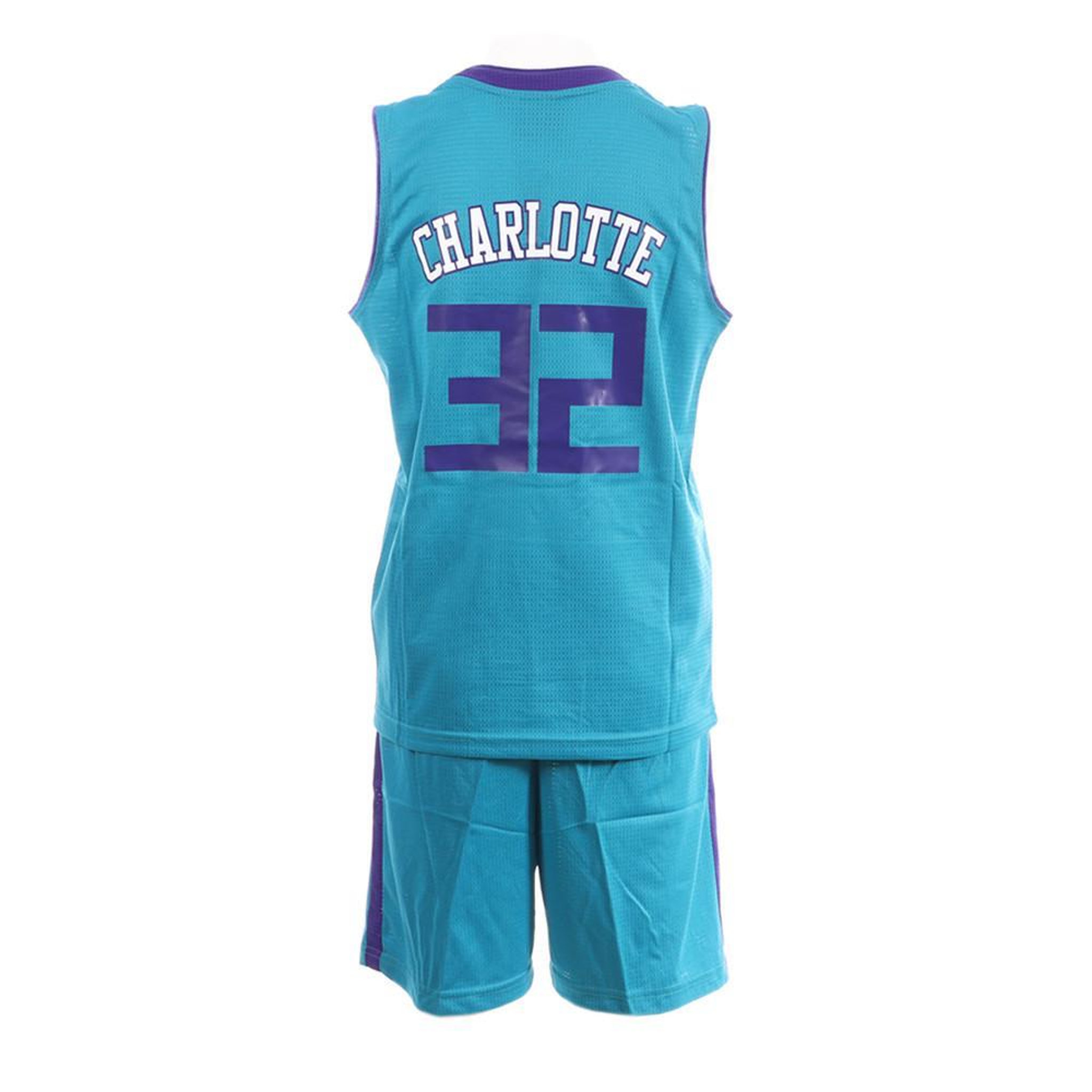 Voir la diapositive 2 : SPORTZONE Charlotte Ensemble de basket Bleu/Blanc Enfant Sport Zone