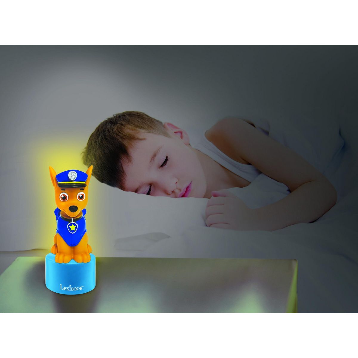 Lexibook Veilleuse avec haut-parleur Pat' Patrouille
