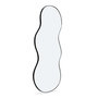 Voir la diapositive 3 : ID MARKET Miroir organique contour noir 45 x 100 cm
