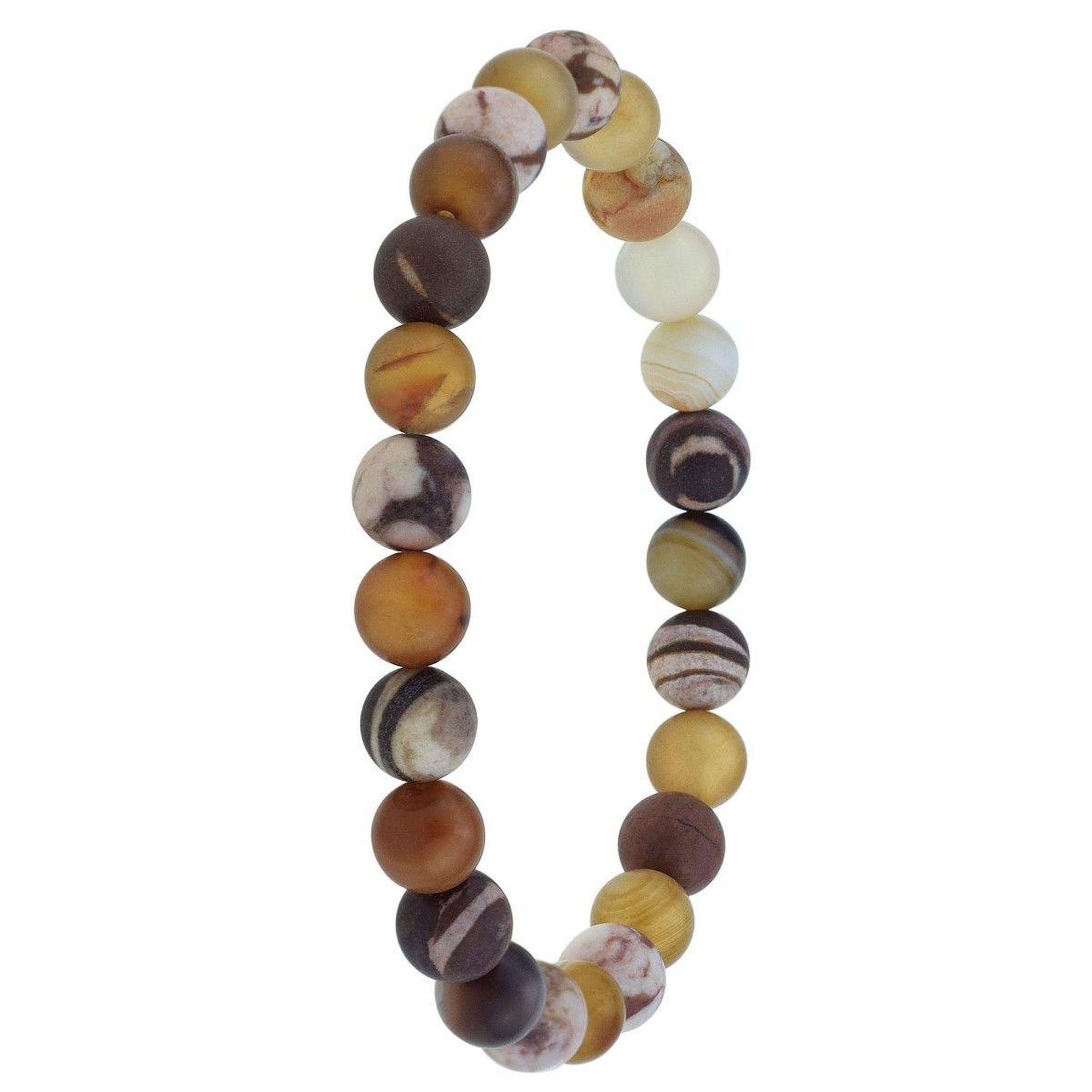 SC CRYSTAL Bracelet homme orné de pierres de café par SC Crystal