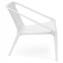 Voir la diapositive 3 : Paris Prix Fauteuil de Jardin  Hyppe  74cm Blanc