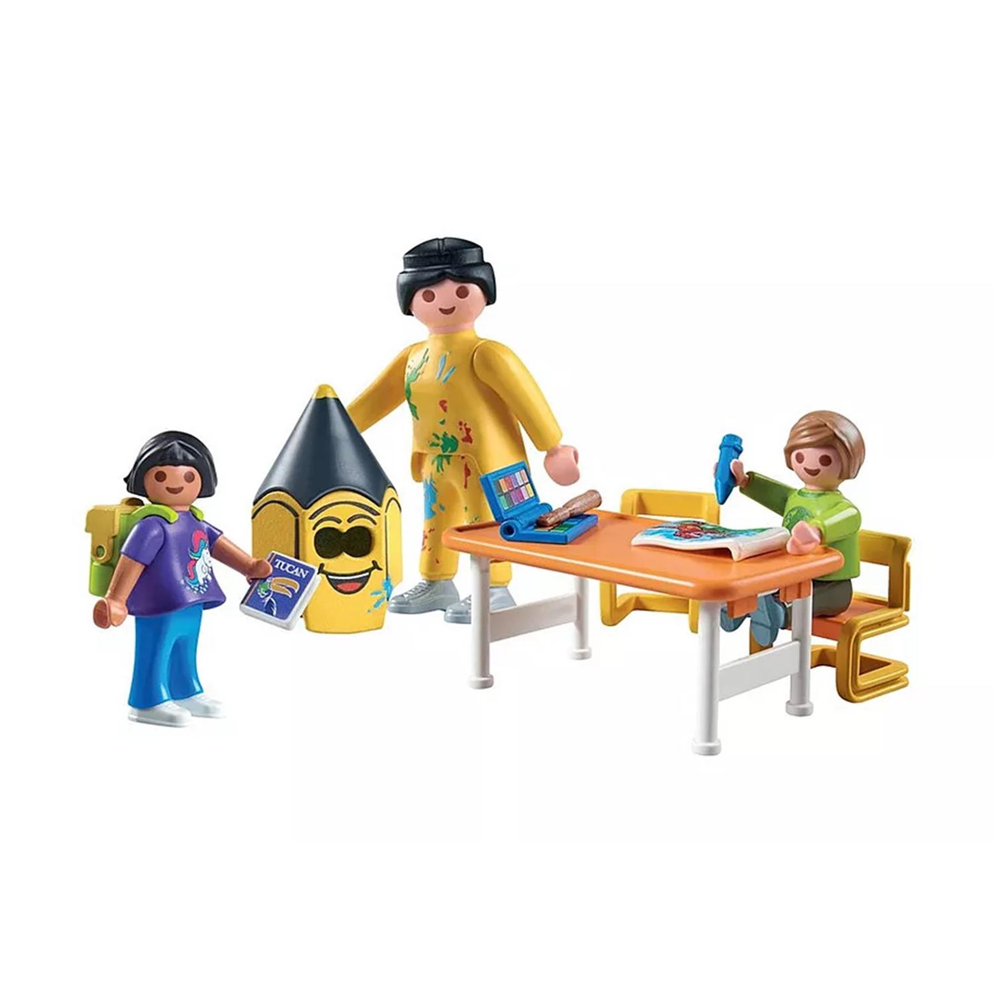 Voir la diapositive 2 : PLAYMOBIL Premier jour d'école