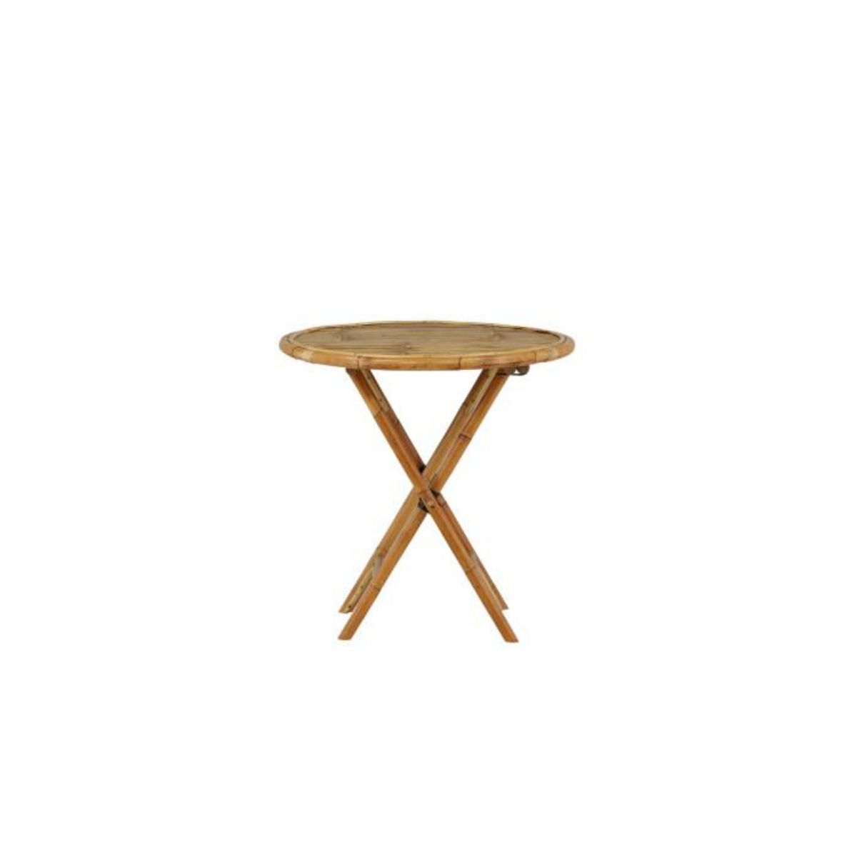 Paris Prix Table de Jardin  Cane  80cm Naturel