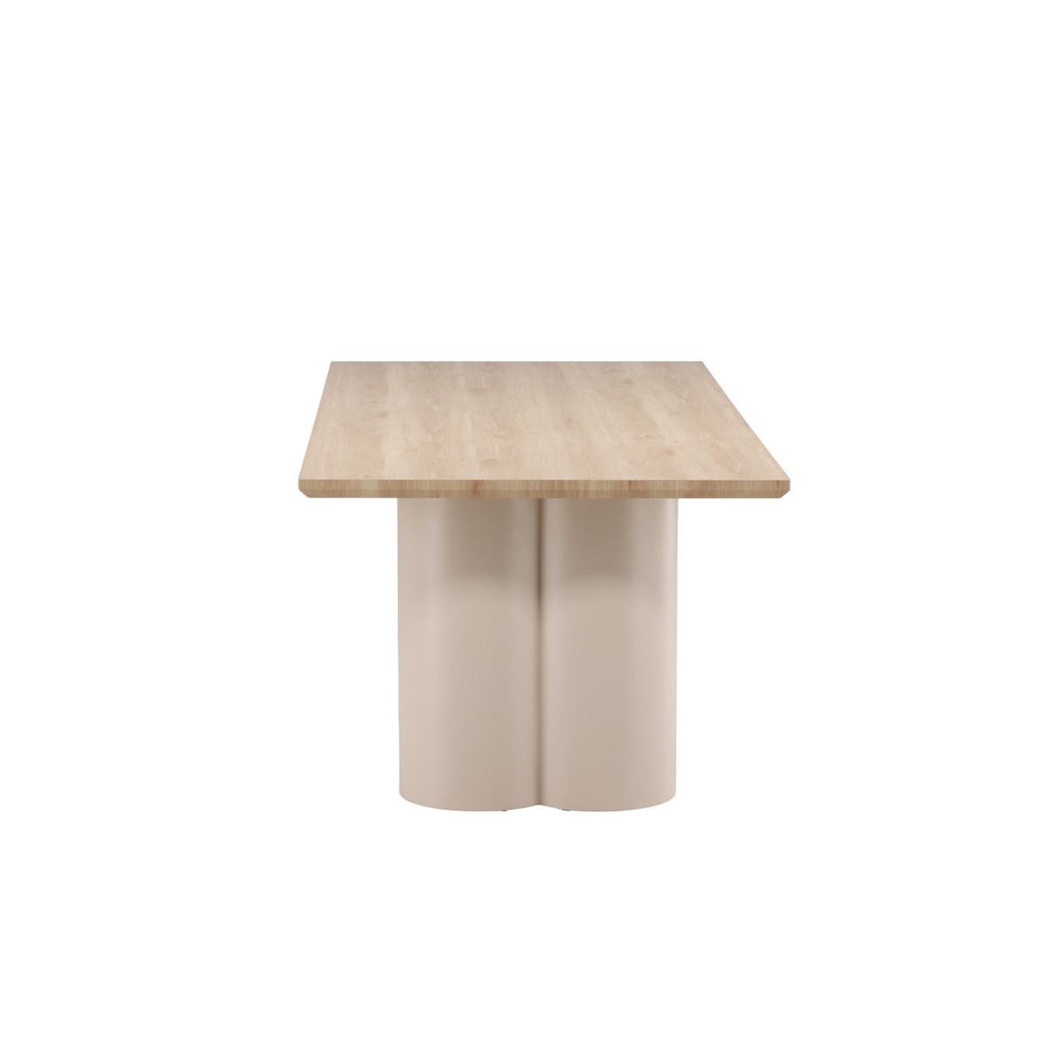 Voir la diapositive 6 : Paris Prix Table à manger design  olivia  210cm naturel & beige