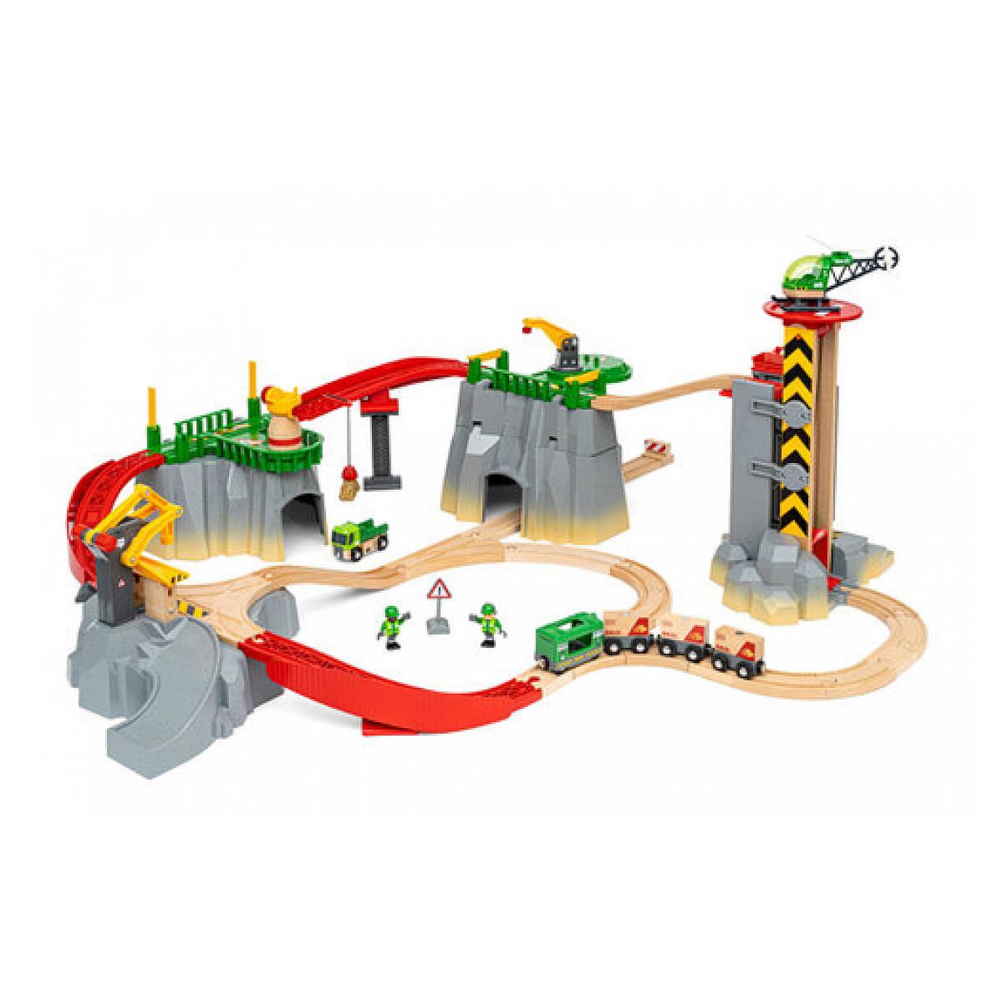 Voir la diapositive 1 : Brio 36010 Circuit montagnes et chargements