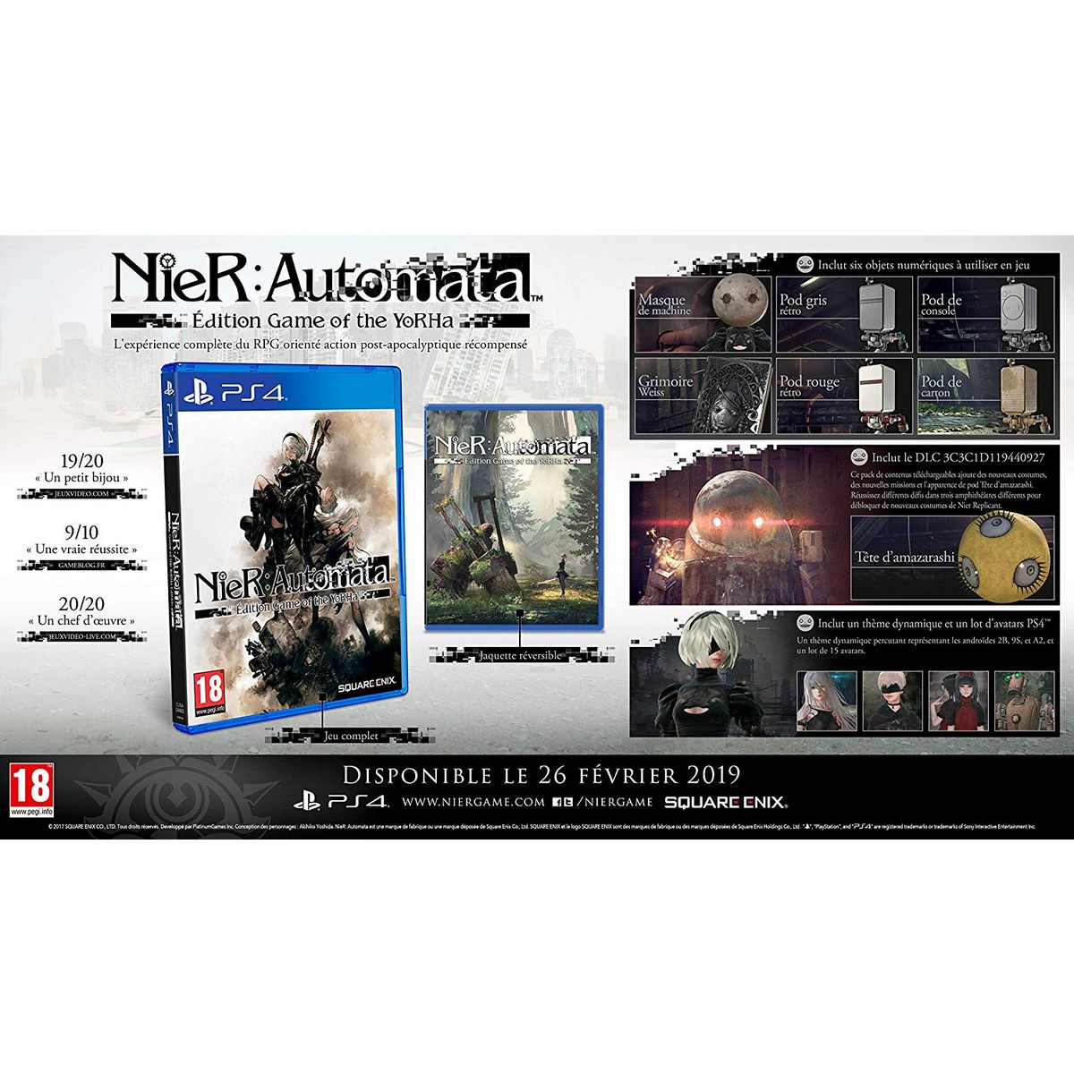 NieR : Automata - Game Of The YoRHa Edition PS4