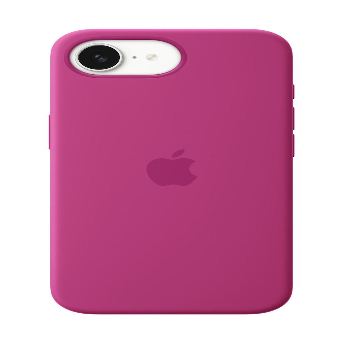 APPLE Coque iPhone 16e silicone Fuchsia