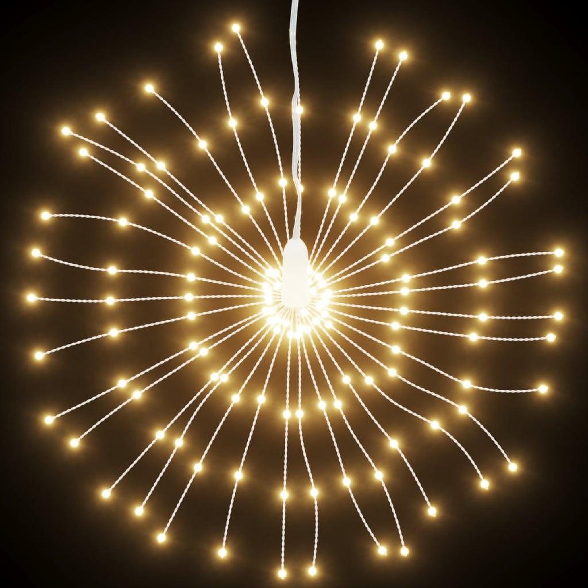 Voir la diapositive 3 : VIDAXL Etoile rayonnante de Noël 140 LED blanc chaud 17 cm