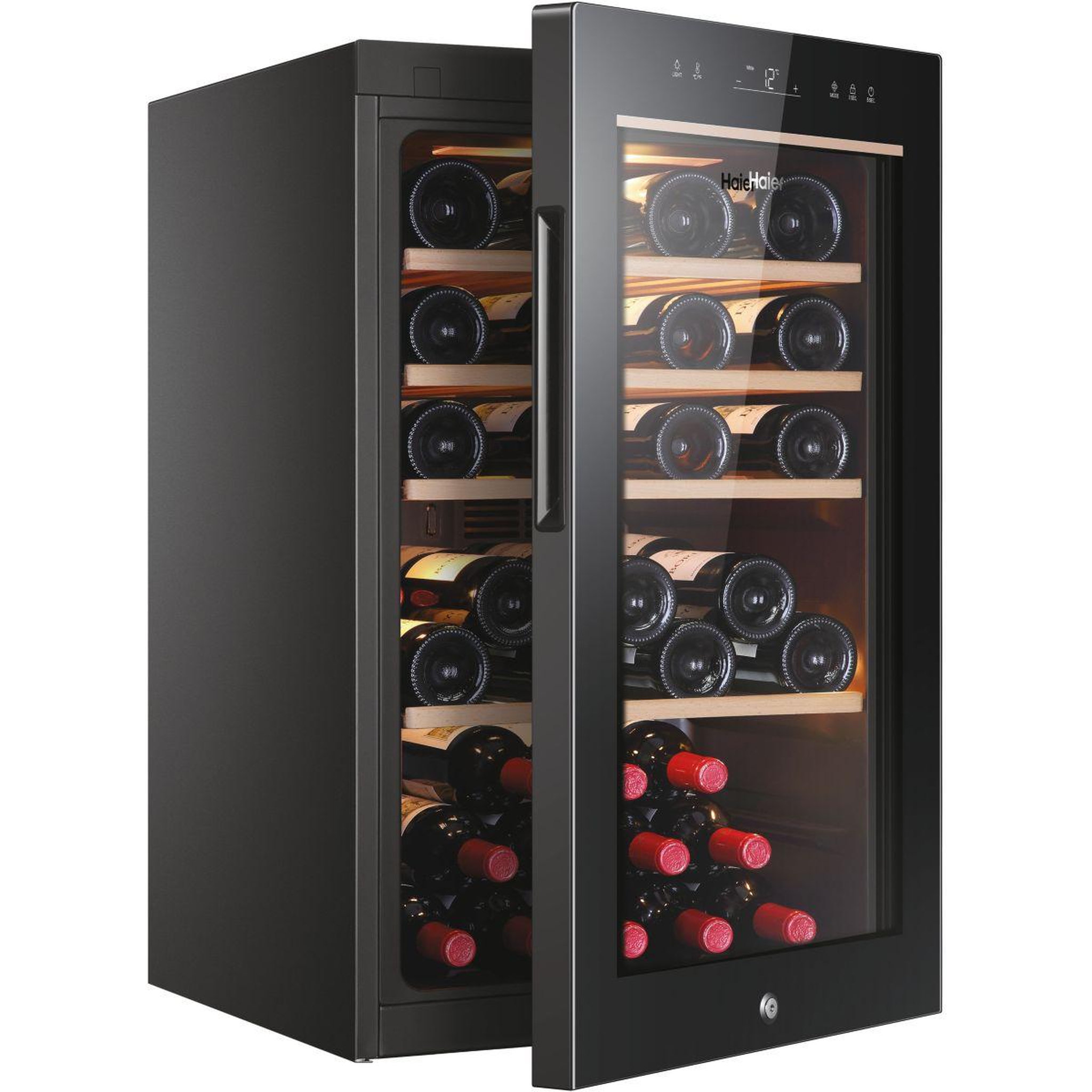 Voir la diapositive 3 : HAIER Cave à vin vieillissement HWS49GA