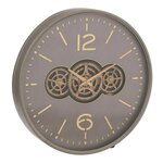 Paris Prix Horloge Murale Engrenage  Plum  60cm Gris