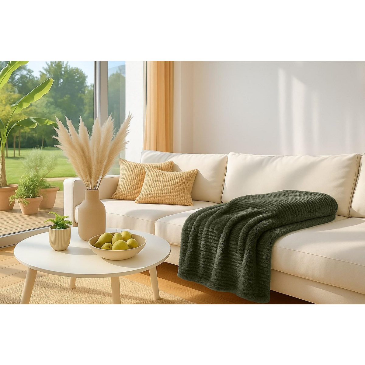 Les Ateliers du Linge Plaid Microflanelle Saya