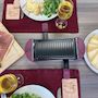 Voir la diapositive 2 : LITTLE BALANCE Appareil à raclette 2 personnes 320w prune - 8615