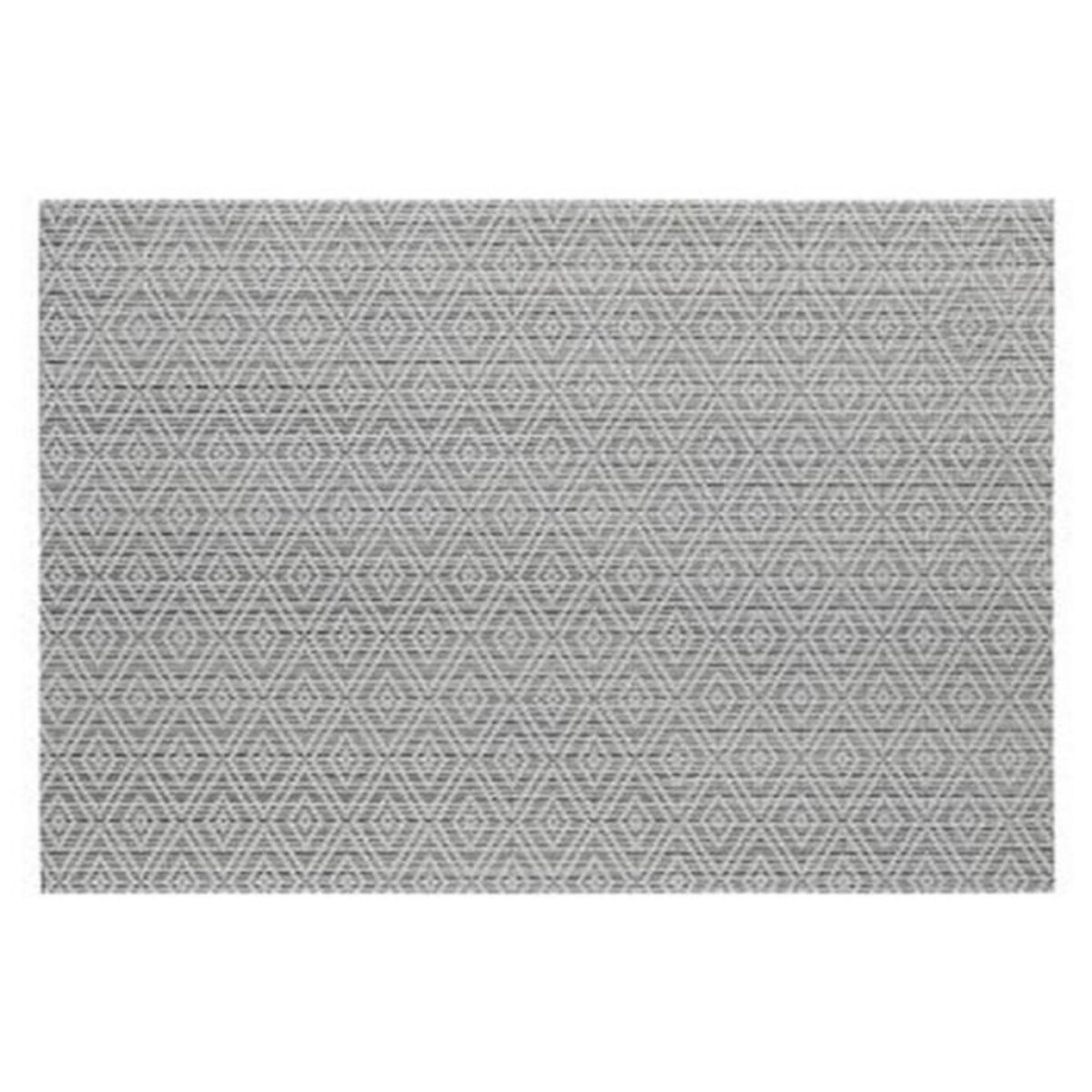 SECRET DE GOURMET Set de Table  Géométrique  30x45cm Gris