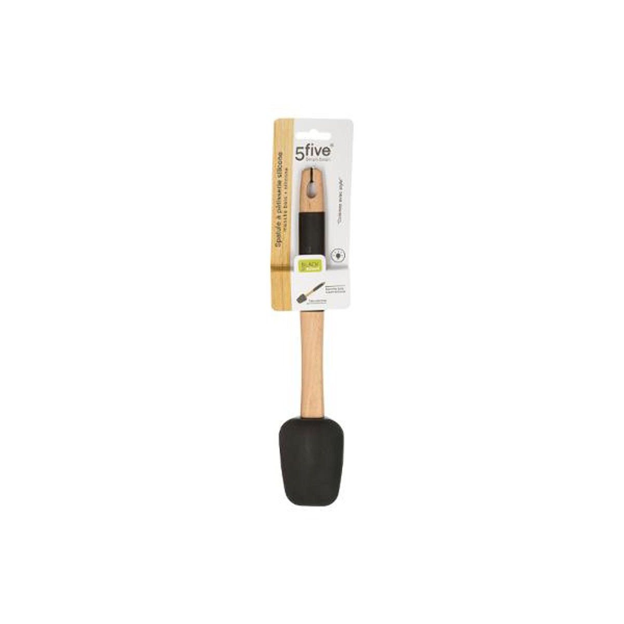Voir la diapositive 3 : FIVE Spatule à Pâtisserie en Bois  Black Wood  32cm Naturel