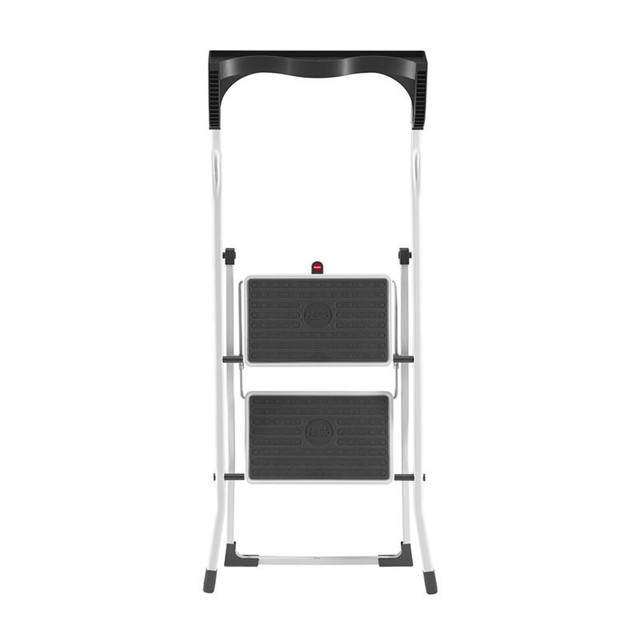 Voir la diapositive 3 : HAILO Marche pied 2 marches pliable en acier hailo safety plus