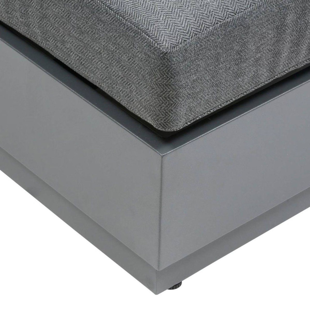 HESPERIDE Lit de piscine en aluminium 2 places ALLURE