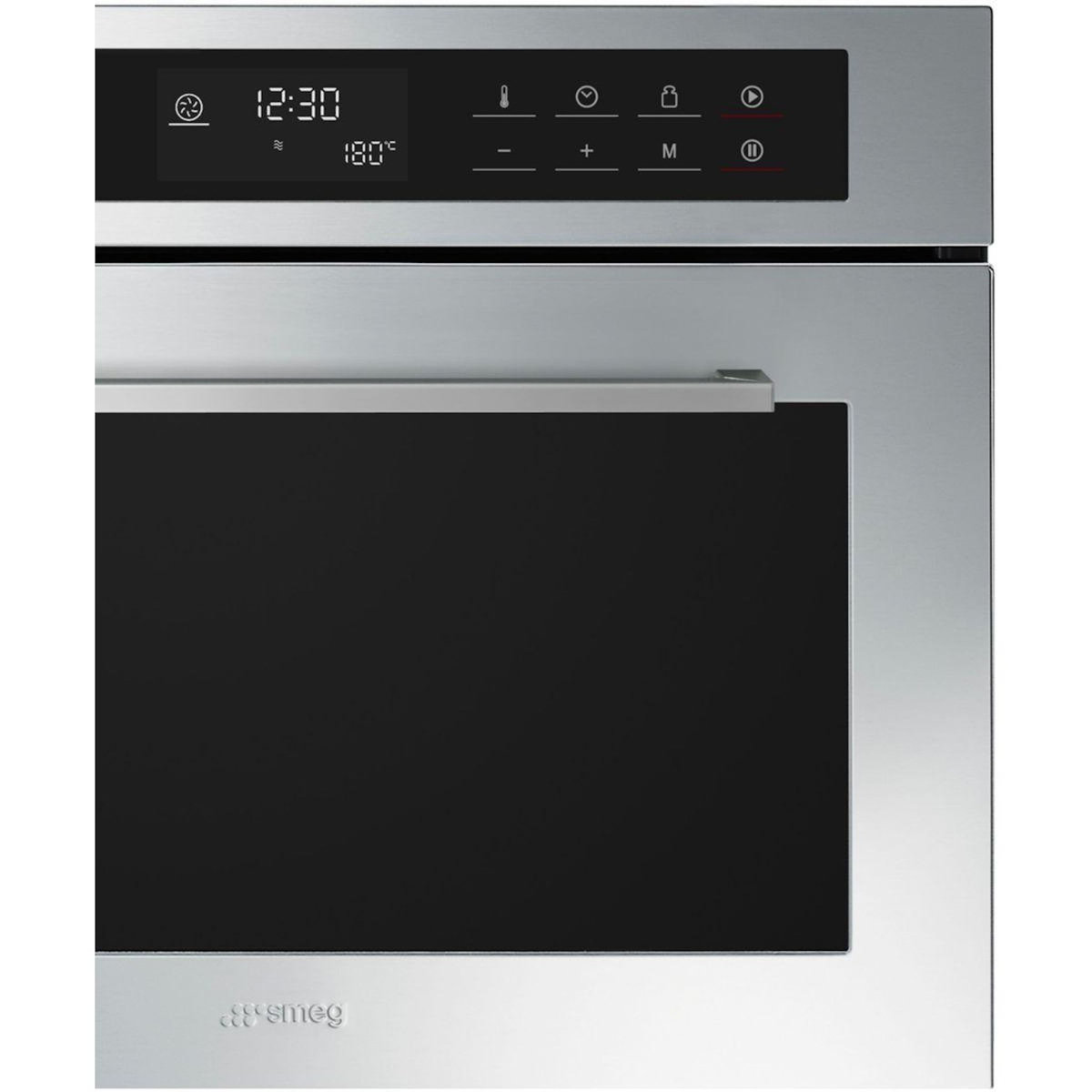 SMEG Micro ondes combiné encastrable SF4400MCX1