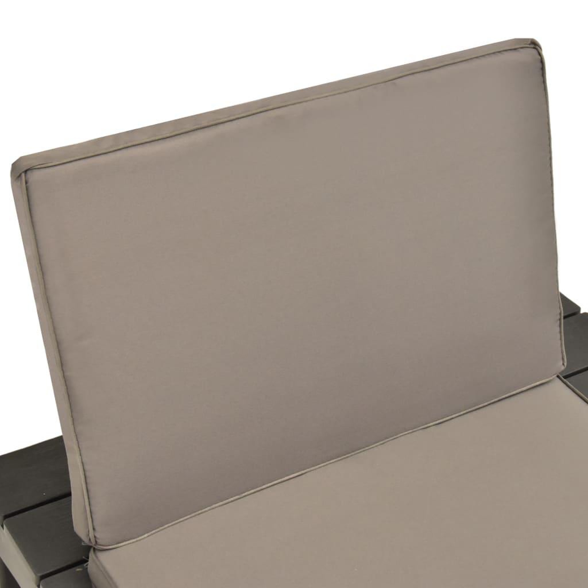 Voir la diapositive 5 : VIDAXL Chaise de salon de jardin avec coussin Plastique Anthracite
