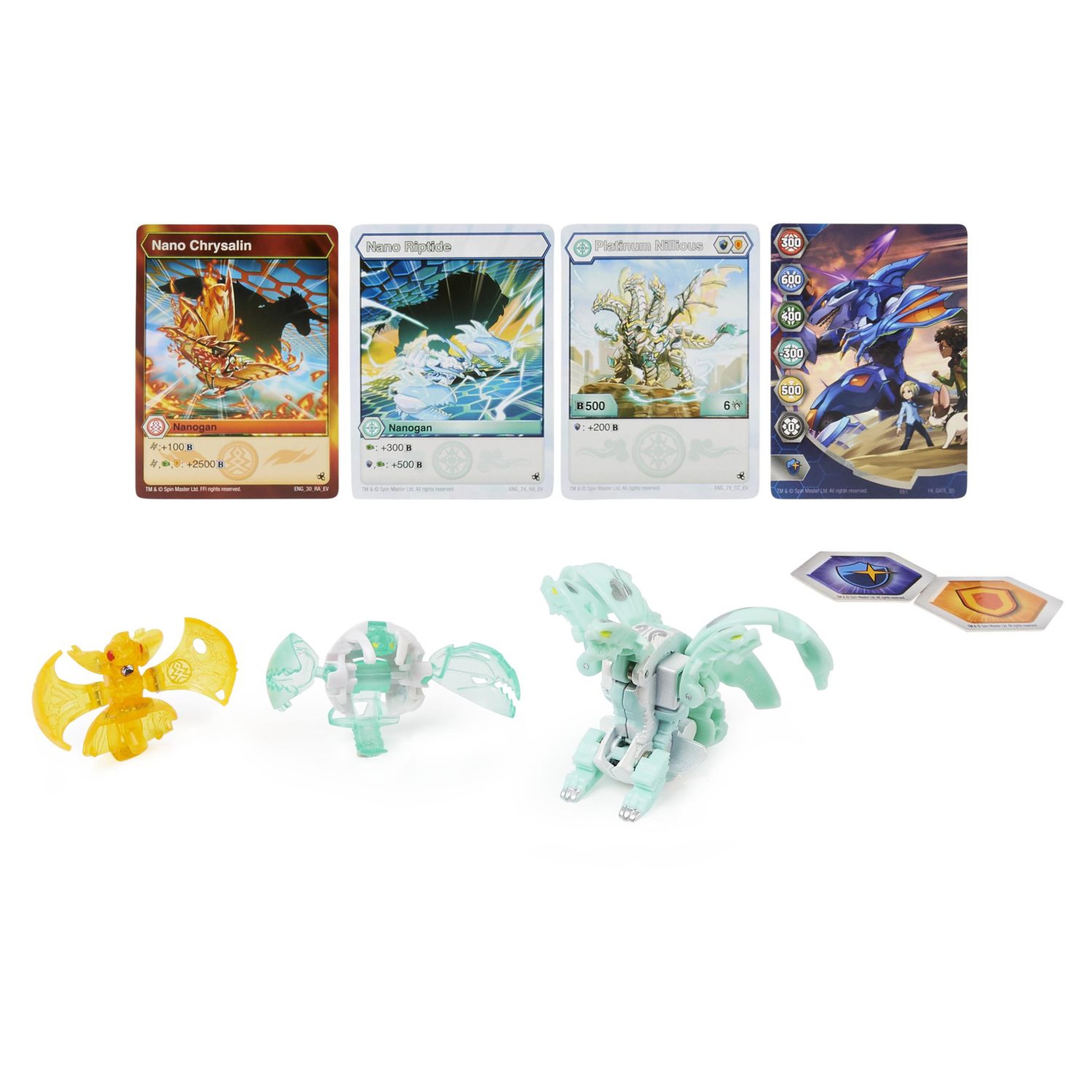 Voir la diapositive 2 : SPIN MASTER Pack Power Up Bakugan 