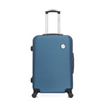 BLUESTAR BLUESTAR - Valise Weekend LONDON 65 cm 4 Roues. Coloris disponibles : Vert, Bleu, Gris, Rose, Beige, Noir