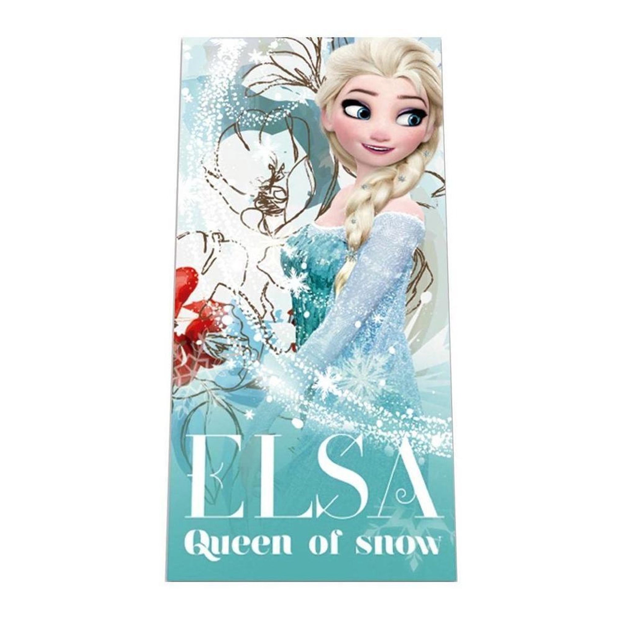 SPORTZONE Serviette Rose/Bleu Fille Sport Zone La Reine Des Neiges