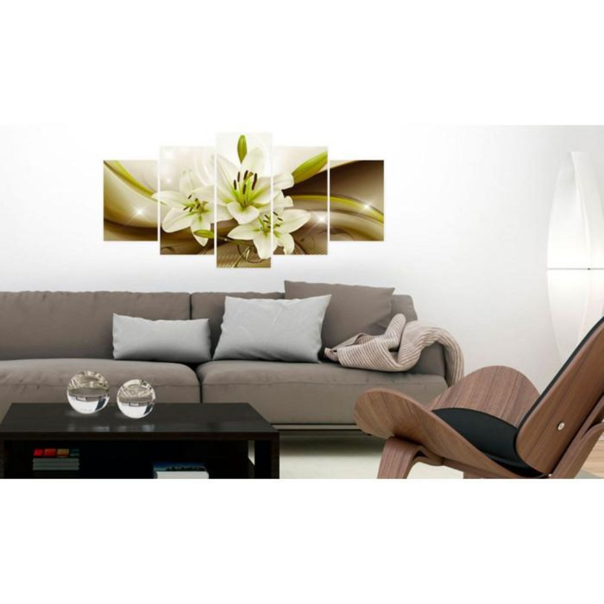 Paris Prix Tableau Imprimé  Lys Moderne