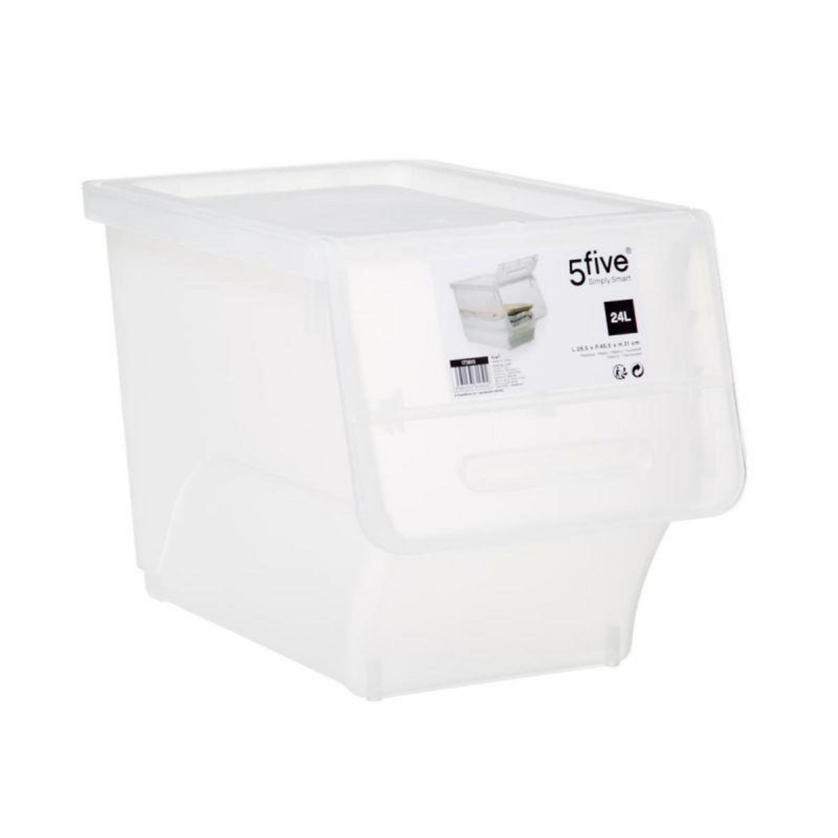  Boîte de Rangement  Cara  24L Transparent