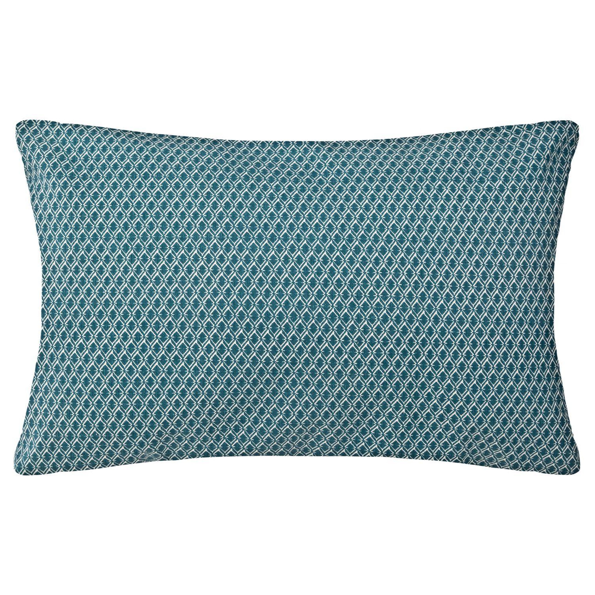 Voir la diapositive 1 : ATMOSPHERA Coussin rectangulaire en coton à motif Otto
