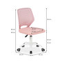 Voir la diapositive 6 : IDIMEX Chaise de bureau pour enfant JADE pivotante