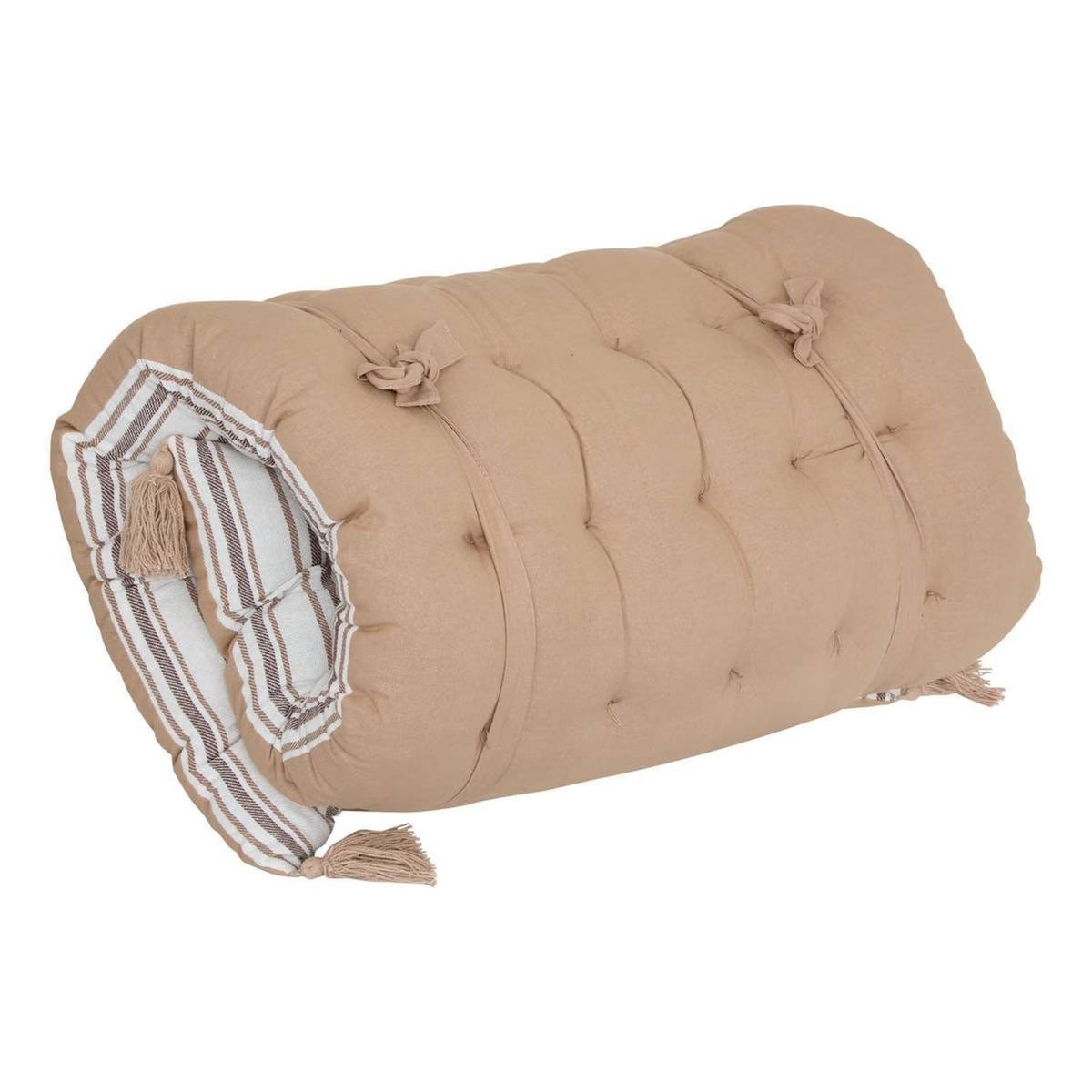ATMOSPHERA Matelas de Sol à Rayures  Groove  60x120cm Beige