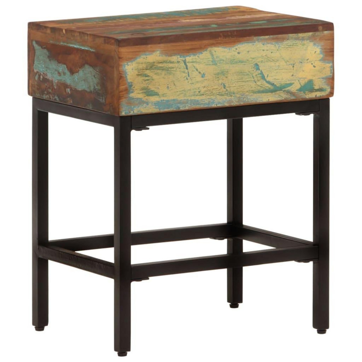 VIDAXL Table d'appoint 40x30x51 cm Bois massif de recuperation