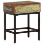 Voir la diapositive 5 : VIDAXL Table d'appoint 40x30x51 cm Bois massif de recuperation