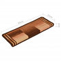 Voir la diapositive 6 : VIDAXL Tapis d'escalier autocollants 15 pcs 65x21x4 cm Marron