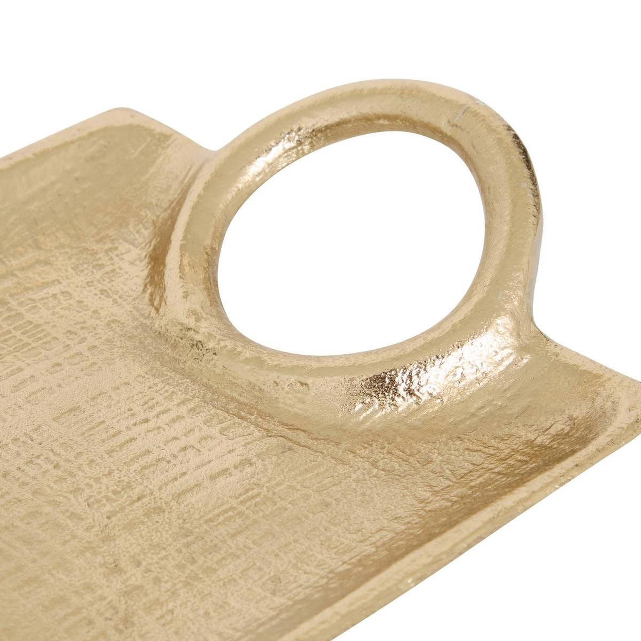 Voir la diapositive 2 : ATMOSPHERA Vide-poche design en métal  randall  45cm or