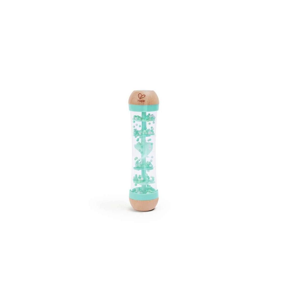 Hape Baton de pluie en bois - Turquoise