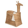 Voir la diapositive 1 :  Panier de Rangement  Girafe  78cm Naturel
