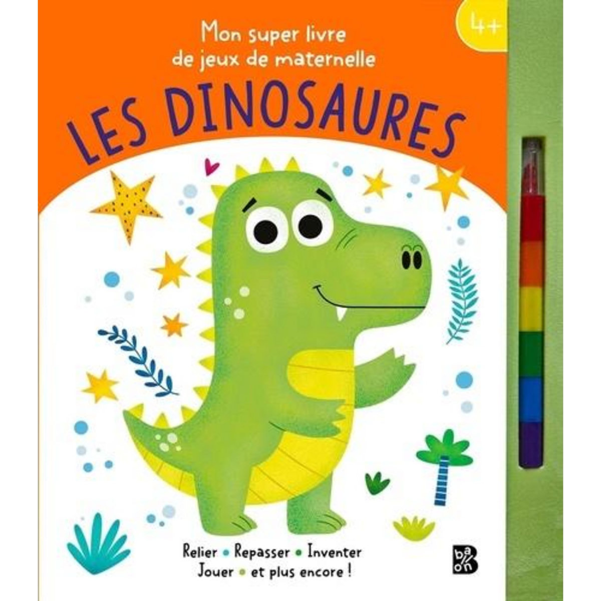 LES DINOSAURES. AVEC DES PASTELS, Razumova Alena