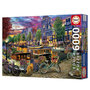 Voir la diapositive 3 : EDUCA Puzzle - EDUCA - Vélos a Amsterdam - 6000 pieces - 156 x 107 cm - a partir de 15 ans