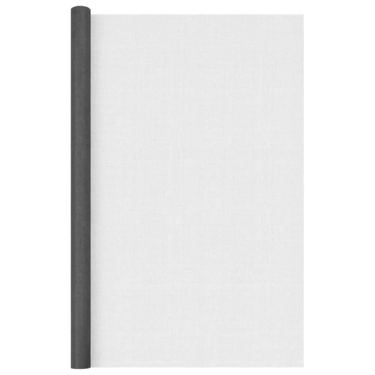 VIDAXL Ecran en treillis Fibre de verre 112x500 cm Noir