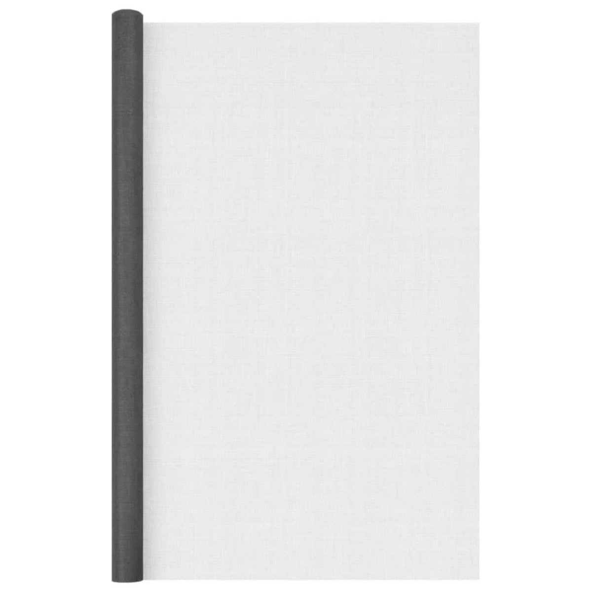 VIDAXL Ecran en treillis Fibre de verre 112x500 cm Noir